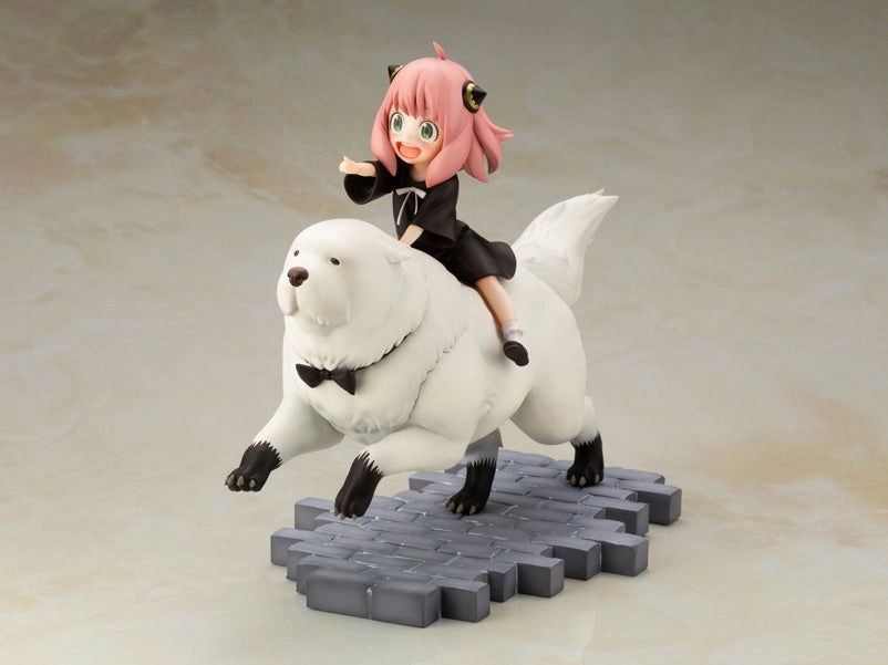 Gaming Merchandise Fantasy Model Kotobukiya 1/7 Spy Family Anya Forger & Bond Forger Scale Figure Statue PV063