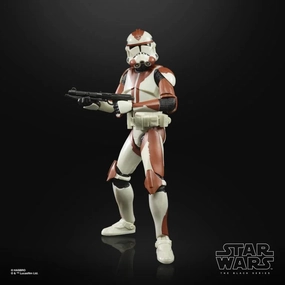 Buildable Figure Hasbro Star Wars Black Series The Clone Wars #10 Clone Trooper 187th Battalion Exclusive 6 Inch Action Figure