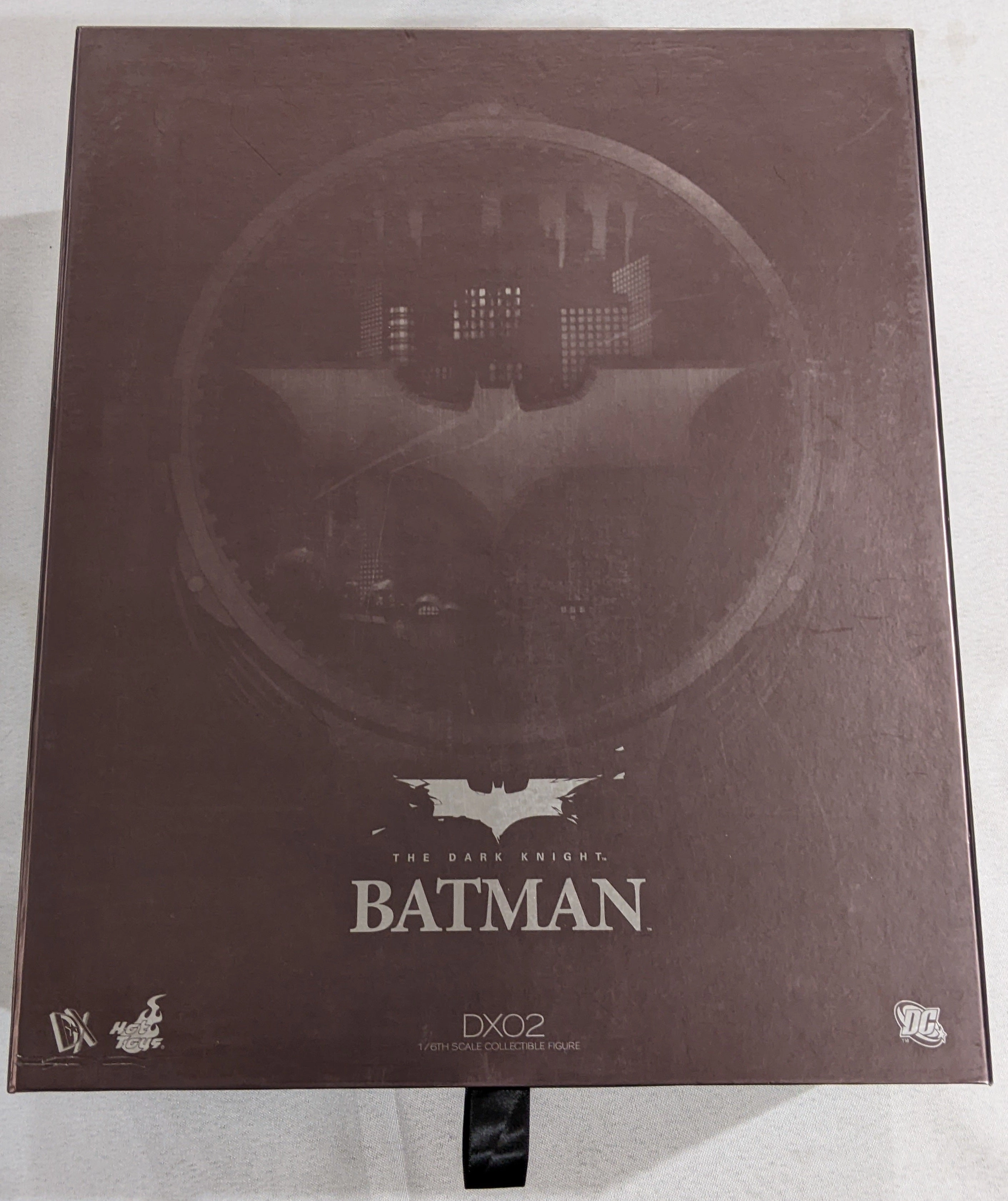 Vintage Toy Hot Toys 1/6 The Dark Knight Batman Movie Masterpiece Sixth Scale Figure DX02 *Open Box*