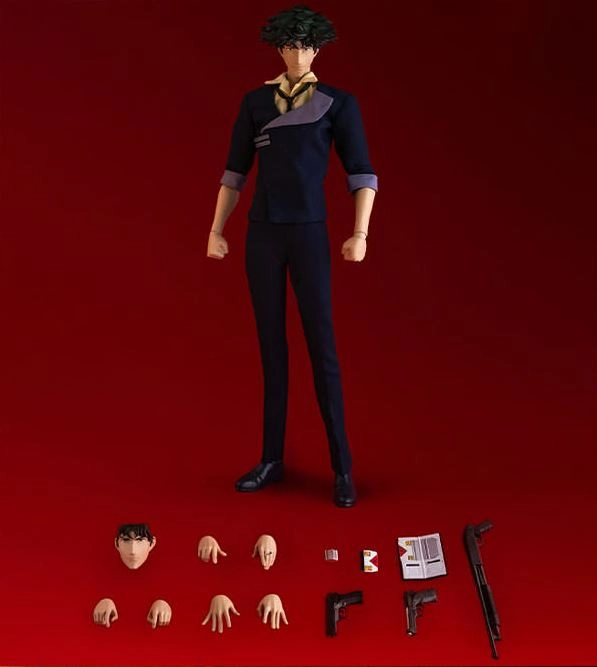 ThreeZero FigZero 1/6 Cowboy Bebop Spike Spiegel Action Figure Display Item Abstract Form