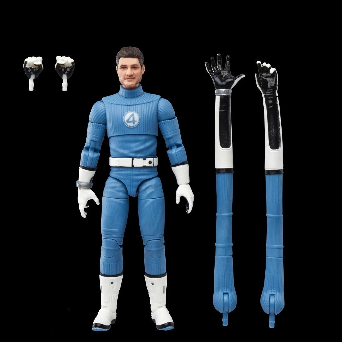 Action Pose Shelf Display Marvel Legends The Fantastic Four: First Steps Mister Fantastic Action Figure
