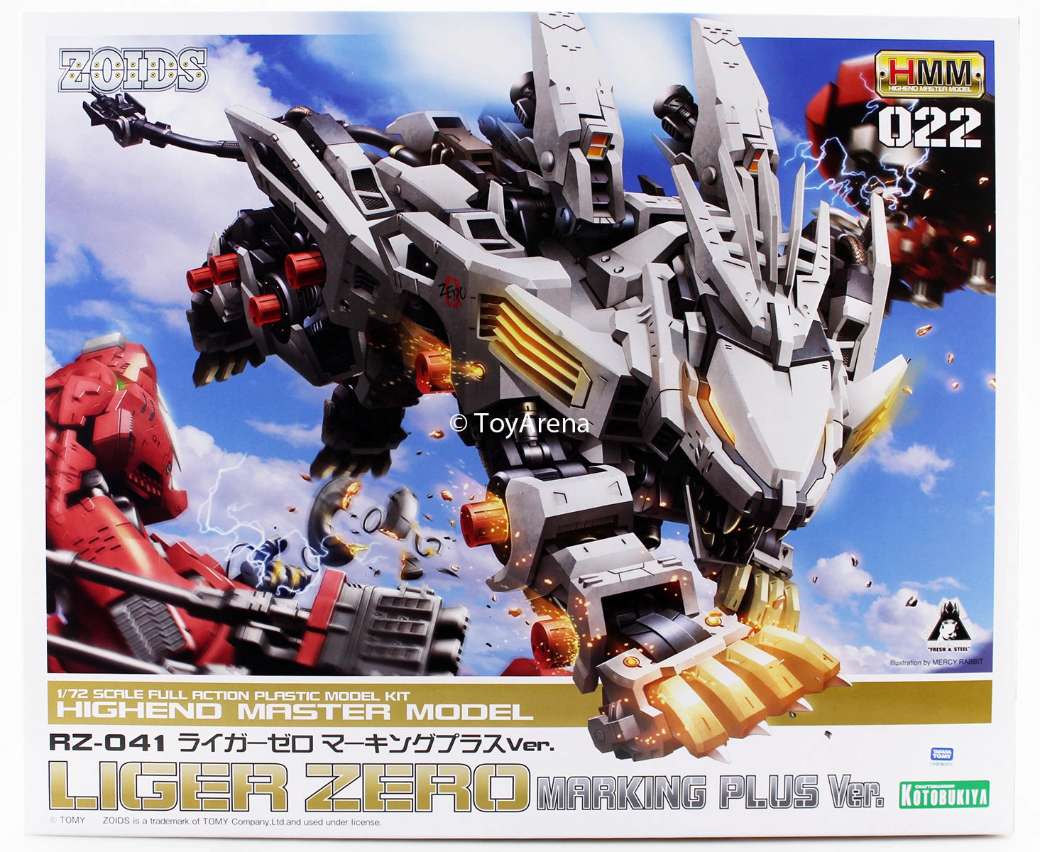 Kotobukiya 1/72 Zoids HMM Liger Zero Marking Plus Scale Model Kit Industrial Decor Loyal Friend