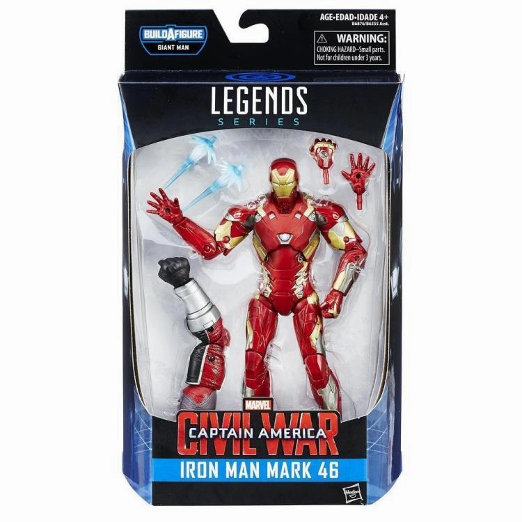 Urban Vinyl Marvel Legends Captain America: Civil War Marvel Legends Iron Man Mark 46 (Giant Man BAF)
