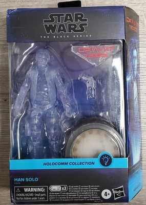 Book Character Storytelling Prop Hasbro Star Wars Black Series Holocomm Collection Han Solo F8319 6 Inch Action Figure