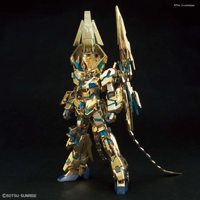 Toy Line Adventure Character Gundam 1/144 HGUC #216 Gundam Narrative RX-0 Unicorn Gundam 03 Phenex (Destroy Mode) [Narrative Ver.] Gold Coating Model Kit