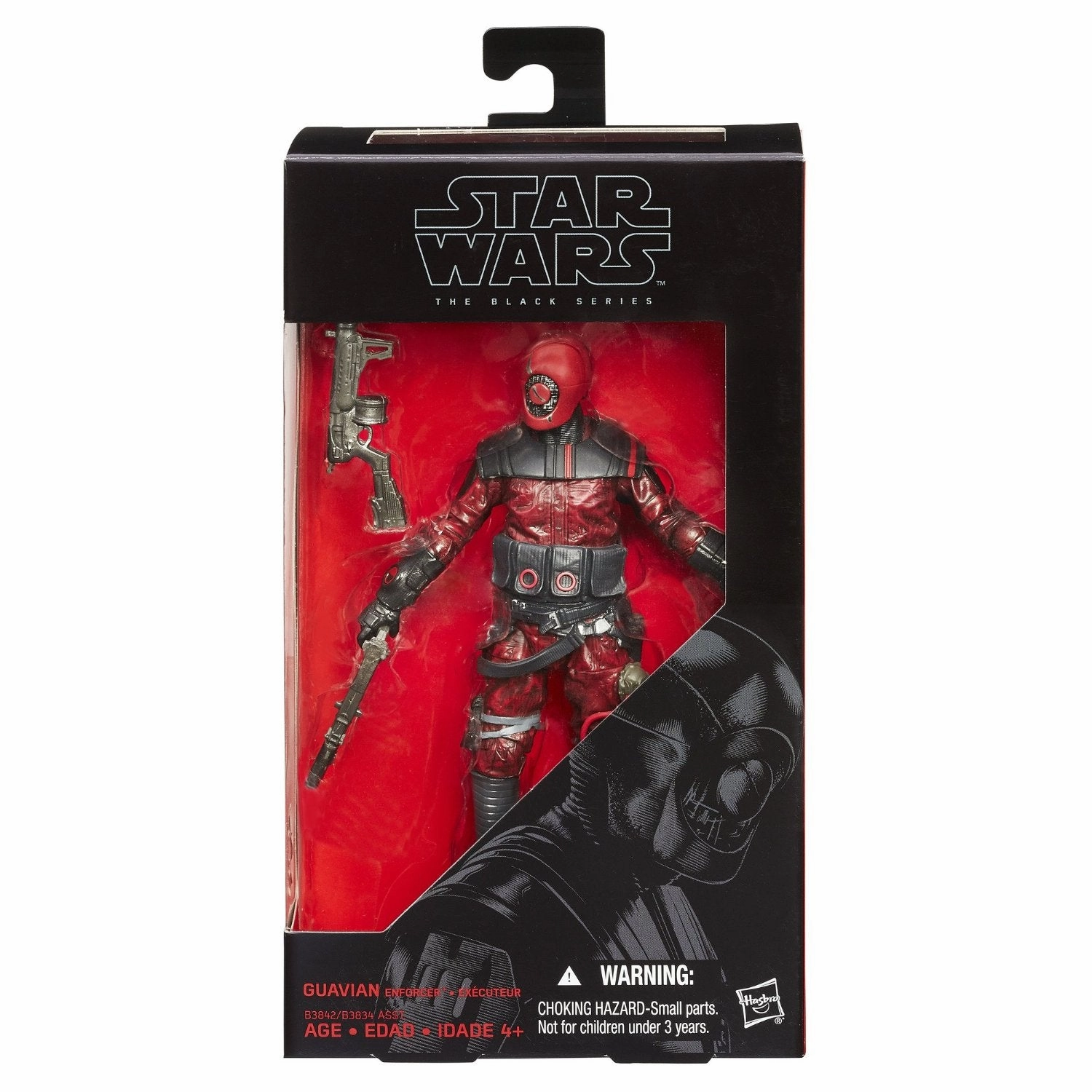 Articulated Hero Hasbro Star Wars Black Series Force Awakens #08 Guavian Enforcer 6 Inch Action Figure