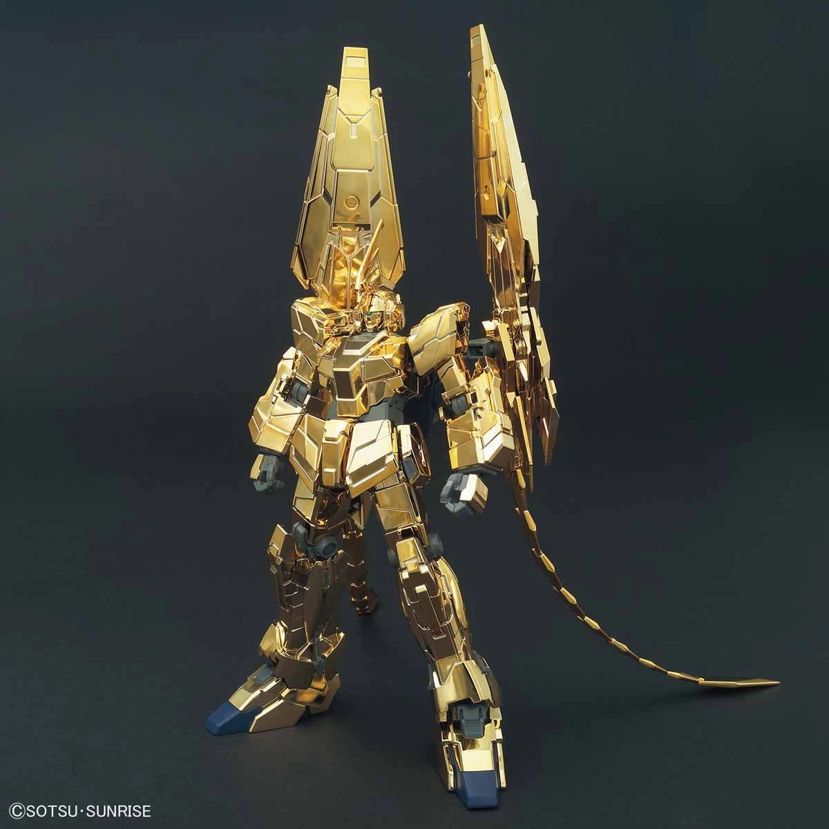Gundam 1/144 HGUC #227 Gundam Narrative RX-0 Unicorn Gundam 03 Phenex (Unicorn Mode) (Narrative Ver) Gold Coating Model Kit Anime Figure Magical Creature