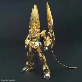 Gundam 1/144 HGUC #227 Gundam Narrative RX-0 Unicorn Gundam 03 Phenex (Unicorn Mode) (Narrative Ver) Gold Coating Model Kit Anime Figure Magical Creature