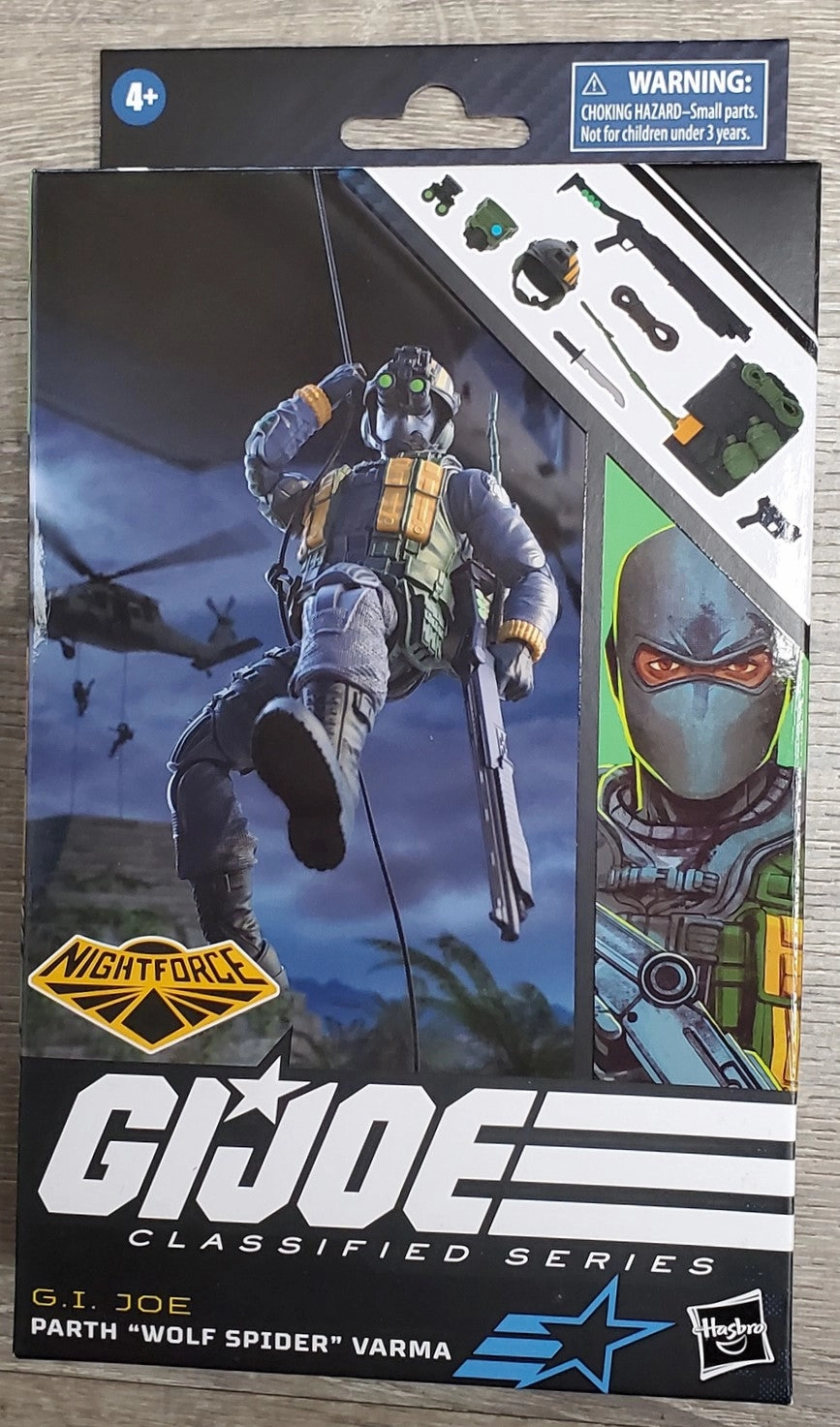 Custom Arrangement Hasbro G.I. Joe Classified Series #109 Parth Wolf Spider Varma Exclusive Action Figure