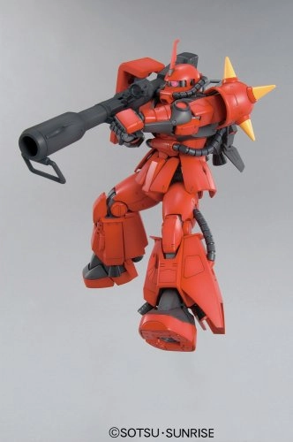 Ceramic Sculpture Gundam 1/100 MG Gundam 0079 MS-06R-2 Zaku High Mobility Type (Johnny Ridden) 2.0 Model Kit