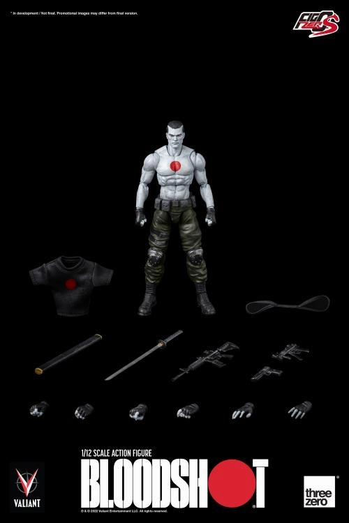 Race Car Driver ThreeZero 1/12 FigZero S Valiant Comics Bloodshot Scale Figure