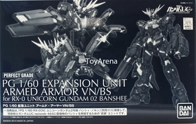 Astronaut Figure Gundam 1/60 PG RX-0 Unicorn Gundam 02 Banshee Expansion Unit Armed Armor VN/BS Model Kit Exclusive