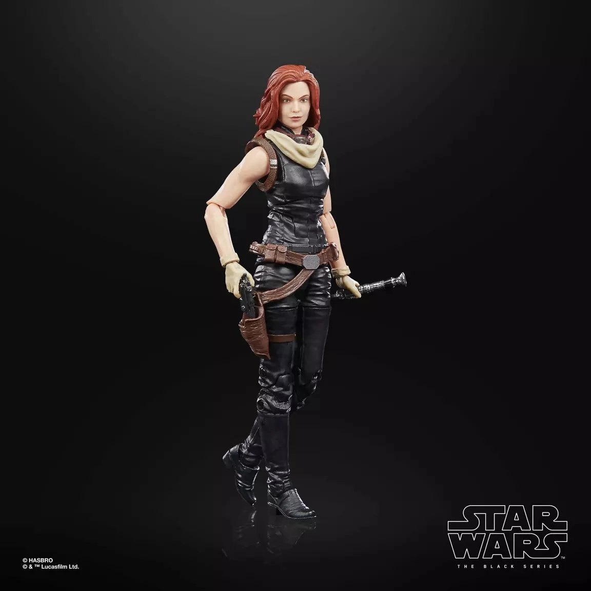 Hasbro Star Wars Black Series 50th Anniversary Dark Force Rising Mara Jade (Comic) 6 Inch Action Figure Gold Leaf