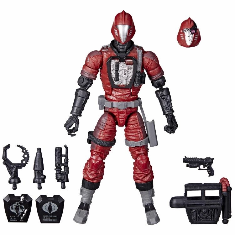 Hasbro G.I. Joe Classified Series #60 Crimson B.A.T Action Figure Online Game Whole Series