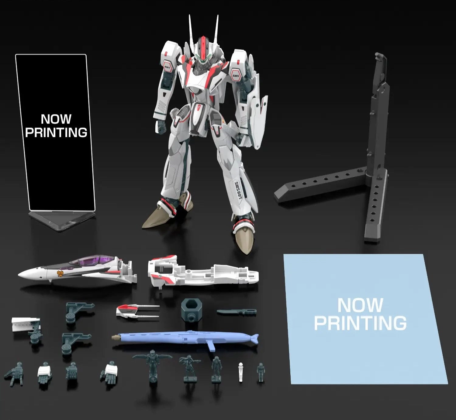 Bandai Macross Frontier HG 1/100 VF-25F Messiah Valkyrie (Alto Saotome Custom) Deluxe Set Model Kit Loyal Customer Special Gift