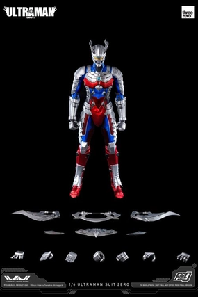 ThreeZero FigZero 1/6 Ultraman Suit Another Universe Ultraman Suit Zero Sixth Scale Figure Convention Exclusive