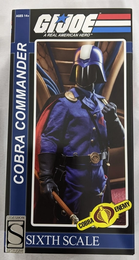 Sideshow Collectible 1/6 G.I. Joe Cobra Commander Sixth Scale Figure *Open Box* Serious Investor Bohemian style