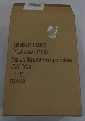 Sideshow Collectible 1/6 Star Wars Darth Vader Deluxe Sixth Scale Figure *Open Box* Character Statue