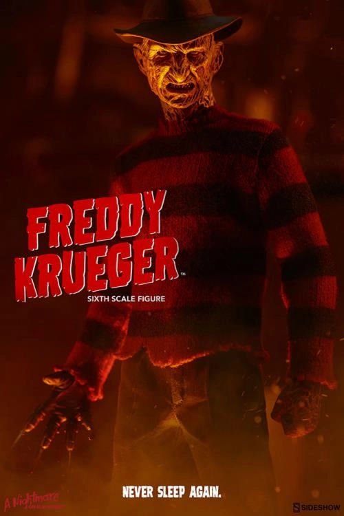SideShow Collectibles 1/6 A Nightmare On Elm Street Freddy Kruger Sixth Scale Figure Artistic expression Literary Figure