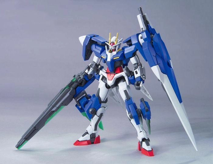 City Memento Gundam 1/144 HG 00 #61 GN-0000GNHW/7SG 00 Gundam Seven Sword/G Model Kit