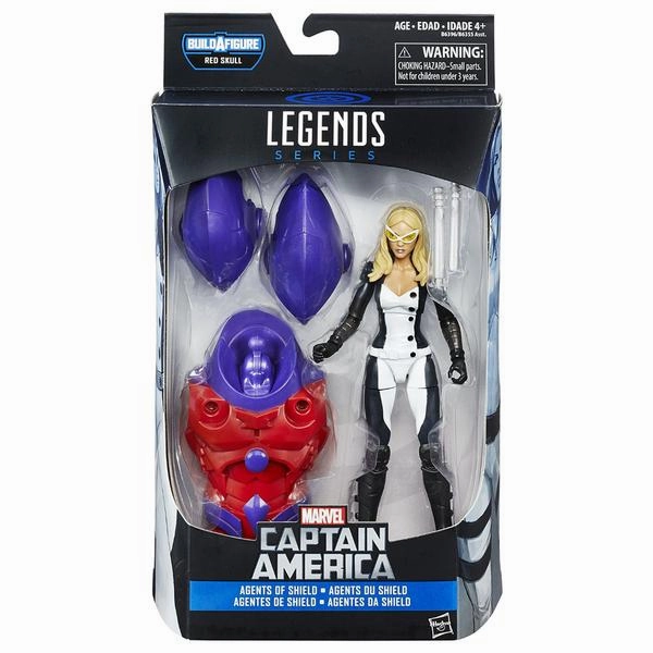 Articulated Statue Timeless Treasure Marvel Legends 6" Captain America  Action Figure Mockingbird