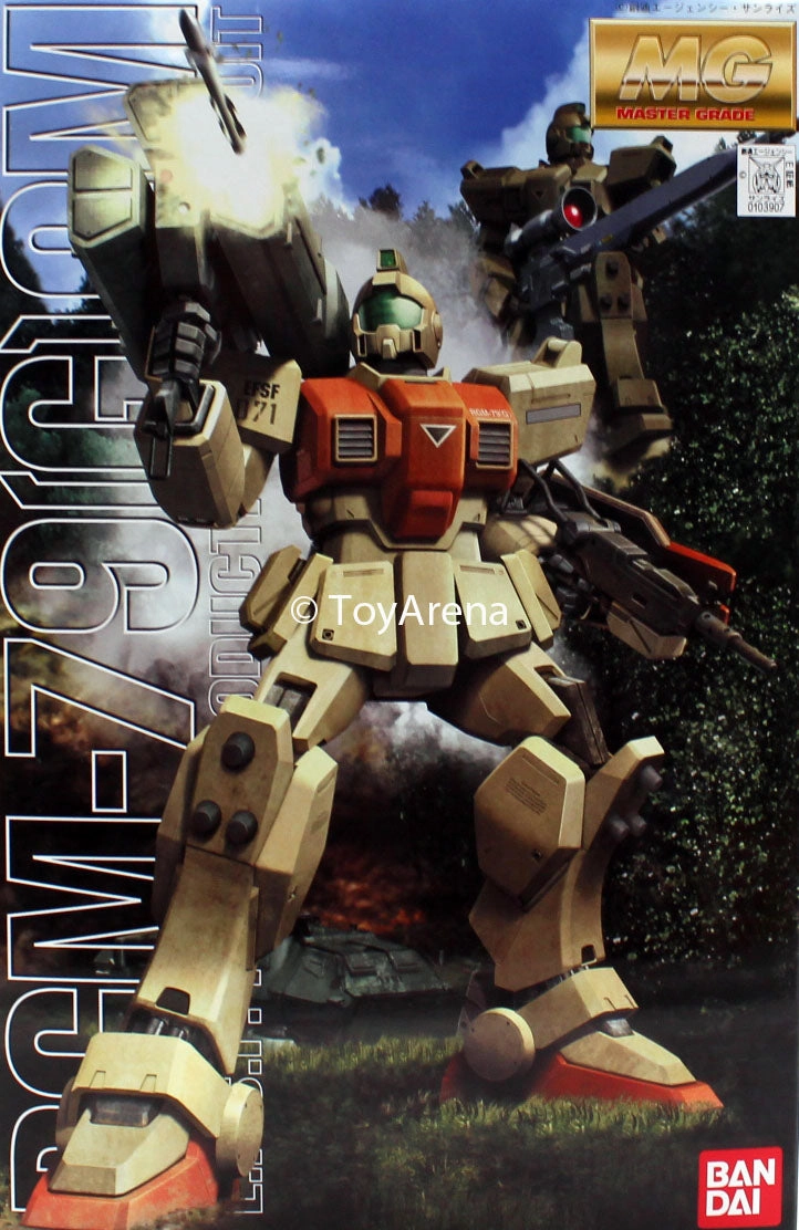 Gundam 1/100 MG 08th MS Team MG RGM-79 [G] GM E.F.S.F First Production Mobile Suit Model Kit Stylized Art