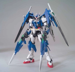 Cute Mascot Diorama Accent Gundam 1/144 HGBD #009 GN-0000DVR/A Gundam 00 Diver Ace Model Kit