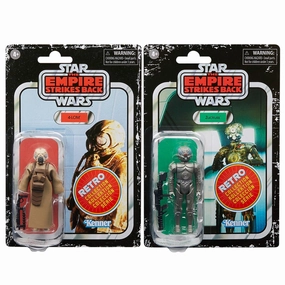 Superhero Model Fast shipping Star Wars Retro Collection 4-Lom & Zuckuss 3.75" 2-Pack Action Figure