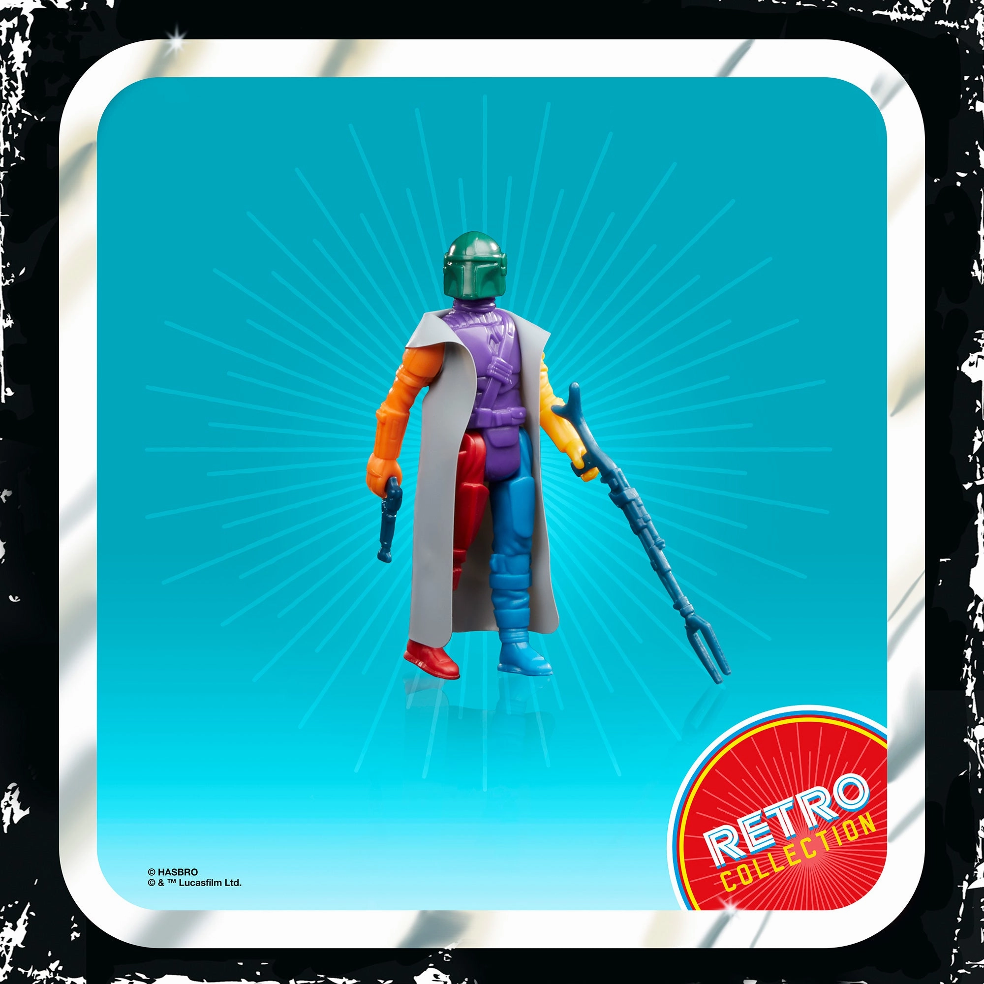 Star Wars Retro Collection The Mandalorian (Prototype Edition) 3.75" Action Figure Amateur Hobby Collector's Club