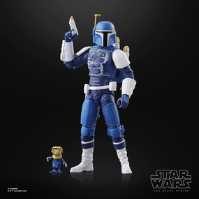 Mathematical Model Star Wars The Black Series Mandalorian Scout (Holiday Edition) 6 Inch Action Figure