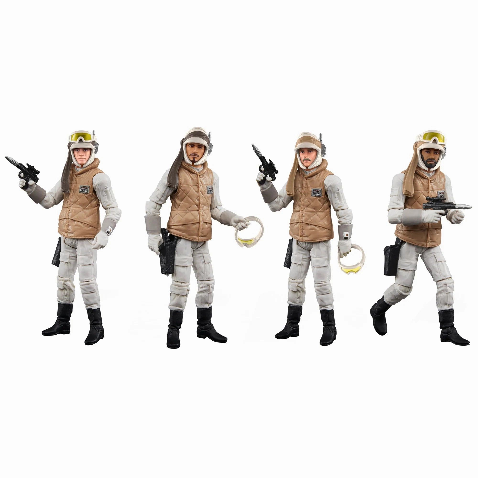 Star Wars Vintage Collection Rebel Soldier (Echo Base Battle Gear) F5555 3.75" Action Figure 4-Pack World Collector Animation Character