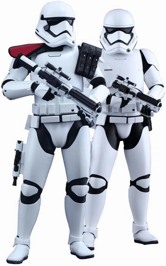 Fairytale Character Hot Toys 1/6 First Order Stormtrooper Officer & Stormtrooper Set Star Wars Episode VII The Force Awakens MMS335 Sixth Scale Figures