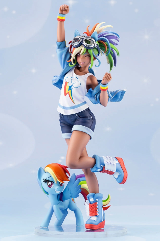 Teaching Aid Kotobukiya Bishoujo My Little Pony Rainbow Dash Statue Figure SV389