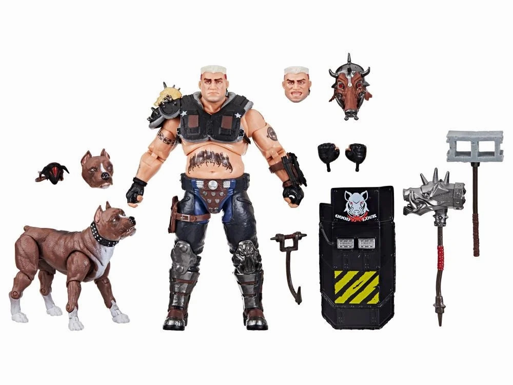 Archeological Replica Hasbro G.I. Joe Classified Series #135 Cobra Dreadnok Road Pig and Rawkus Action Figure