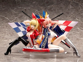 Battle Model Stronger 1/7 Fate/Extra Nero Claudius & Tamamo No Mae (Type-Moon Racing ver.) Scale Statue Figure