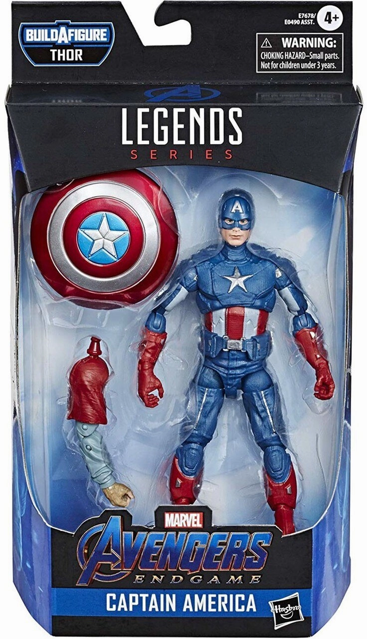 Marvel Legends Avengers Endgame Captain America Fat Thor Series Action Figure Holiday themed