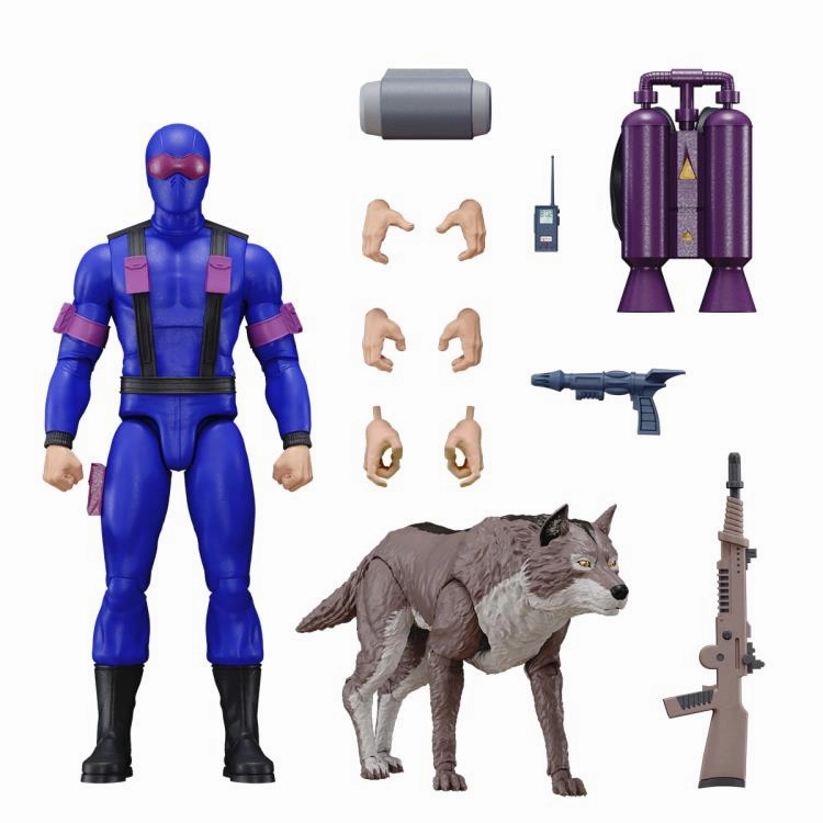 Judges' Choice Super7 G.I. Joe Ultimates Snake Eyes and Timber Action Figure