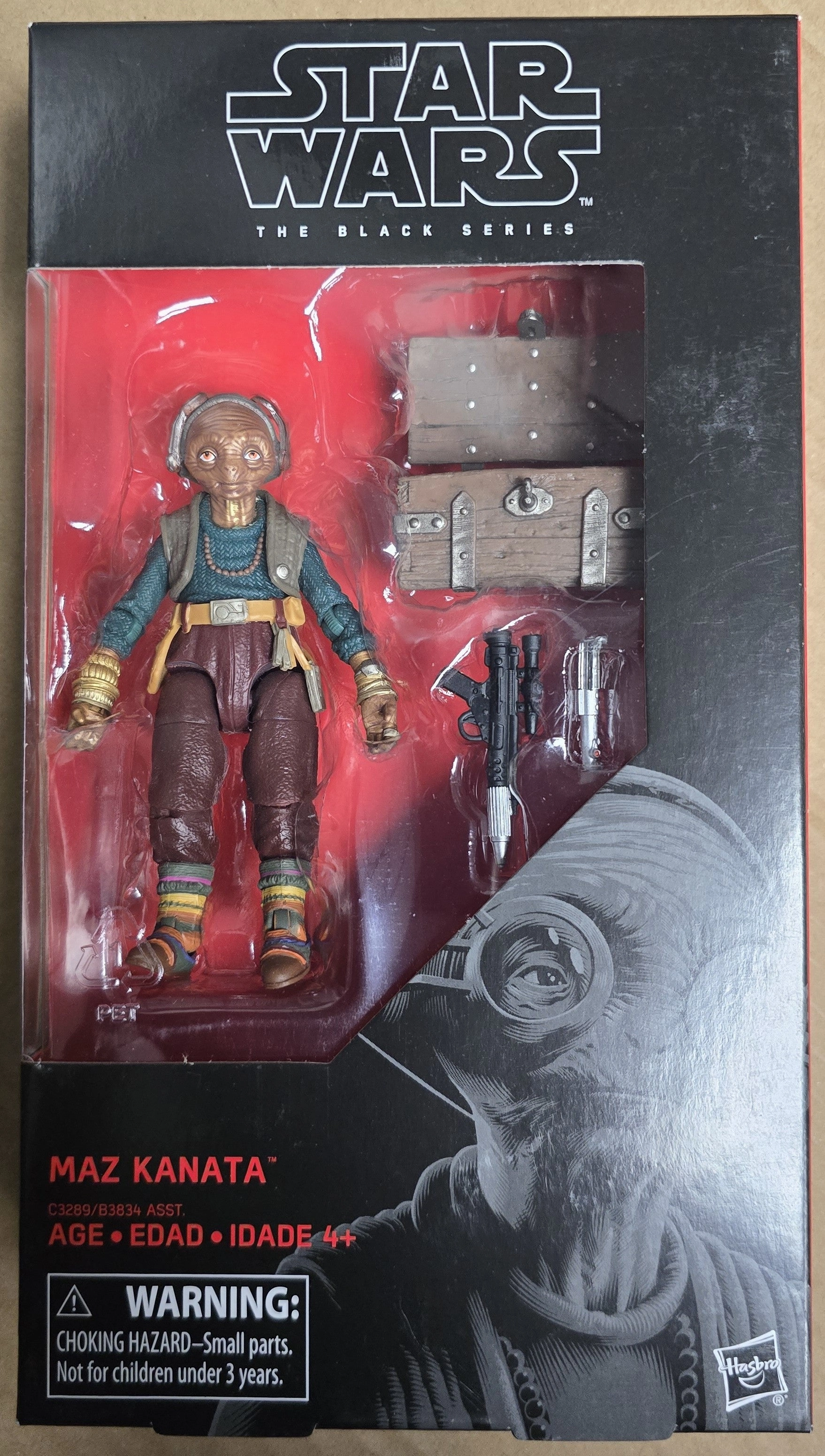 Desktop Toy Independent Artist Hasbro Star Wars Black Series #49 Maz Kanata 6 Inch Action Figure