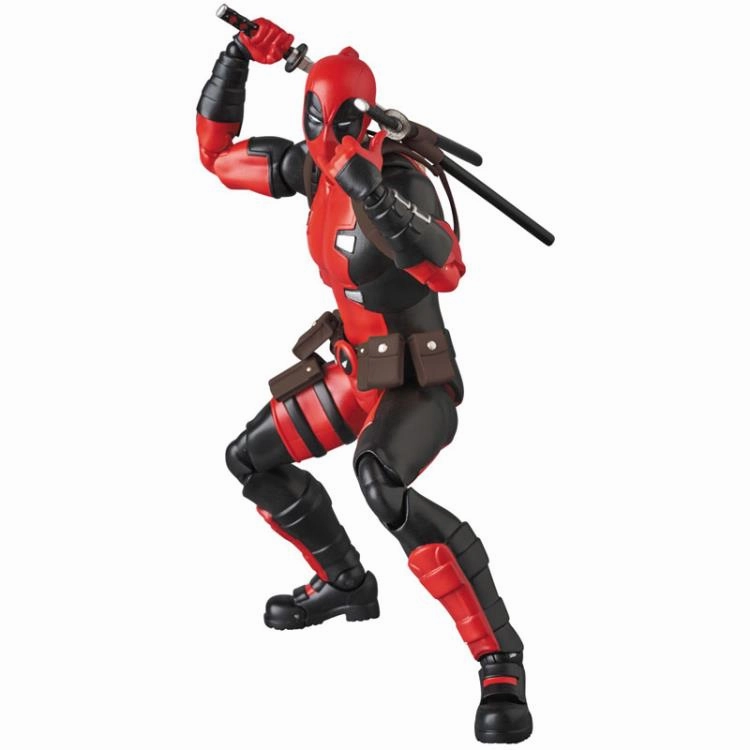 Mafex No. 082 Marvel Deadpool Gurihiru Art Ver. Action Figure Medicom Archival Quality Smart Toy