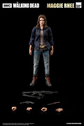 ThreeZero 1/6 The Walking Dead Maggie Rhee Scale Figure Tourist Memorabilia Character Figure