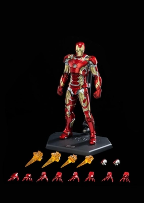 ThreeZero 1/12 Avengers: Age of Ultron Infinity Saga Iron Man Mark XLIII 43 DLX Scale Figure Pokemon Creature Literary Figure
