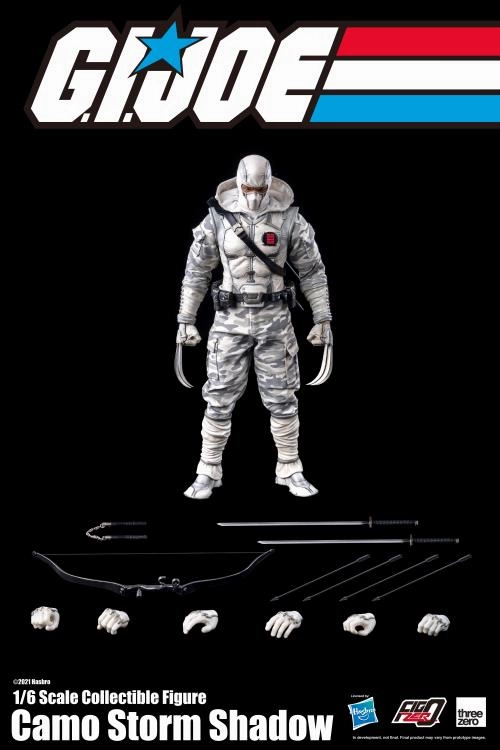 Community Member ThreeZero 1/6 G.I. Joe Storm Shadow (Camo) Sixth Scale Figure PX Previews Exclusive