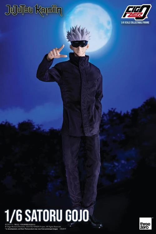 Vintage Statue Studio Ghibli ThreeZero FigZero 1/6 Jujutsu Kaisen Satoru Gojo Scale Action Figure
