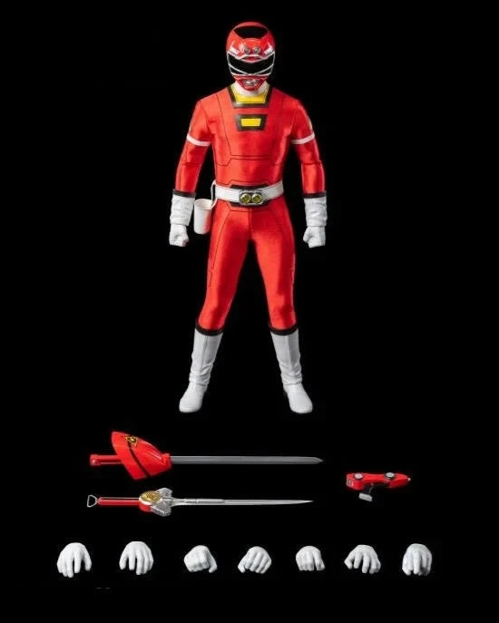 investment piece Dragon Statue ThreeZero FigZero 1/6 Power Rangers Turbo Red Turbo Ranger Scale Action Figure