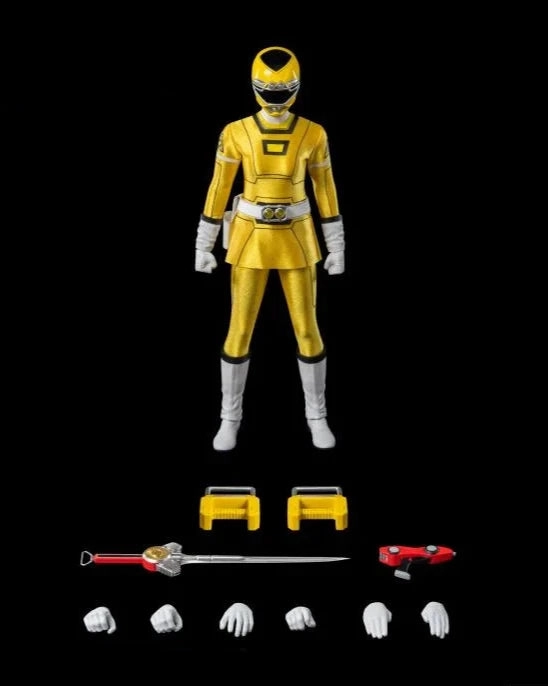 ThreeZero FigZero 1/6 Power Rangers Turbo Yellow Turbo Ranger Scale Action Figure Hobbyist Community