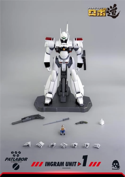 Legacy Item ThreeZero Patlabor ROBO-DOU Ingram Unit 1 1/35 Scale Figure