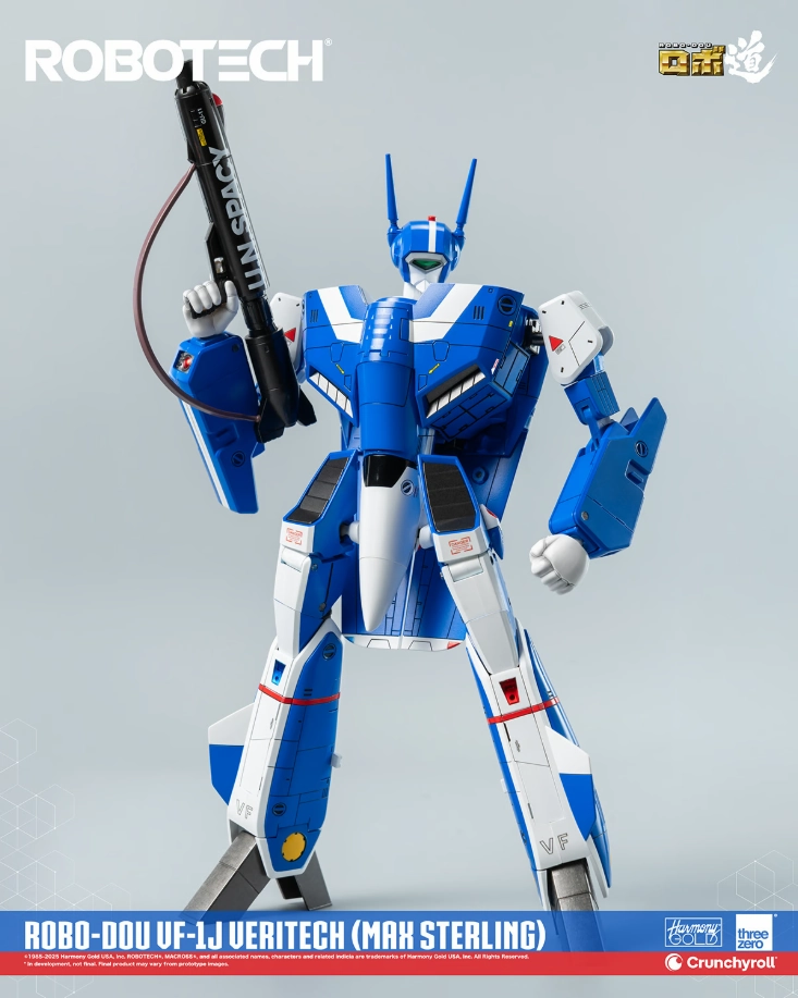 ThreeZero Robotech Macross ROBO-DOU VF-1J Veritech (Max Sterling) Action Figure Artisan Partnership