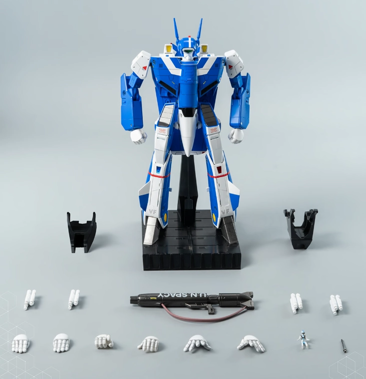 Antihero Model ThreeZero Robotech Macross ROBO-DOU VF-1J Veritech (Max Sterling) Action Figure