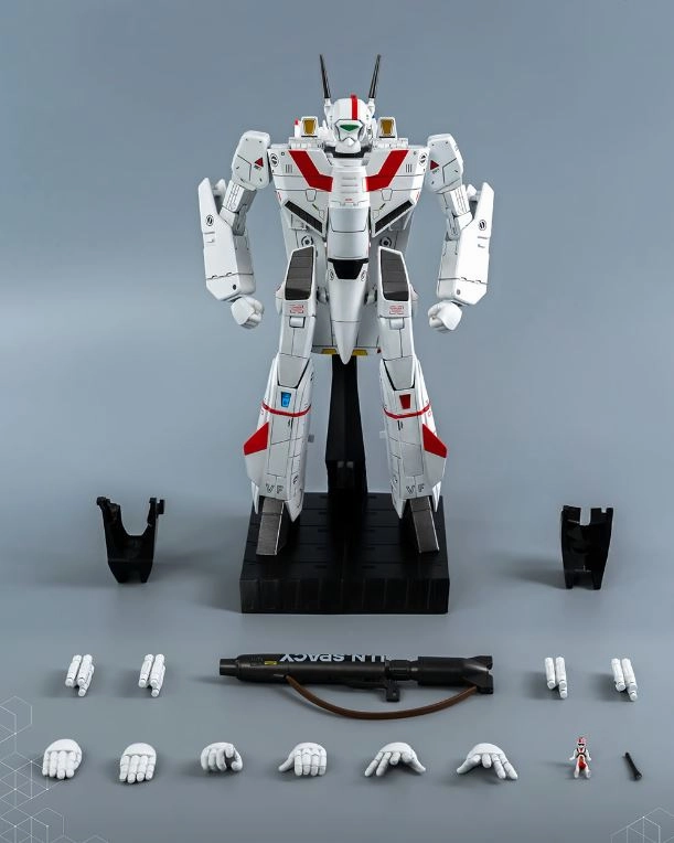Comic Hero Souvenir Shop ThreeZero Robotech Macross ROBO-DOU VF-1J Veritech (Rick Hunter) Action Figure