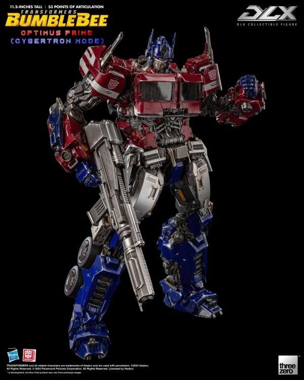 Forest Creature Hobbyist Collection ThreeZero Transformers Bumblebee Optimus Prime (Cybertron Mode) DLX Action Figure